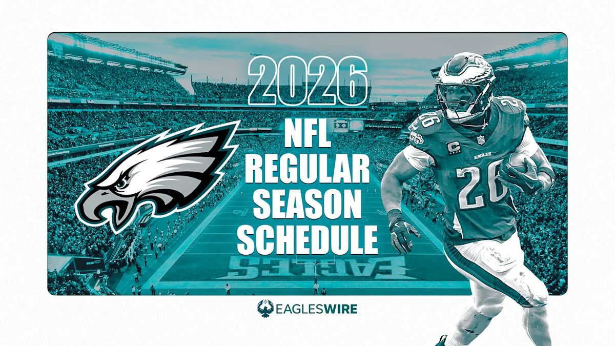 Jalen Hurts, Saquon Barkley lead Eagles 2026 NFL schedule reveal video