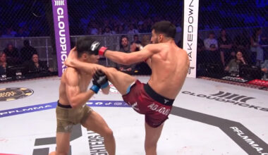 PFL Brussels video: Asael Adjoudj scores nasty head-kick KO