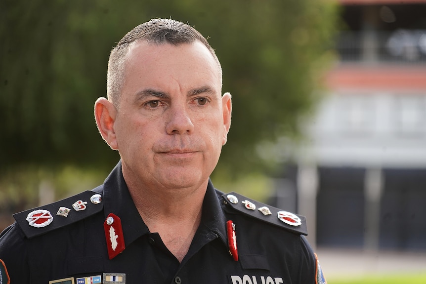 A police officer in uniform