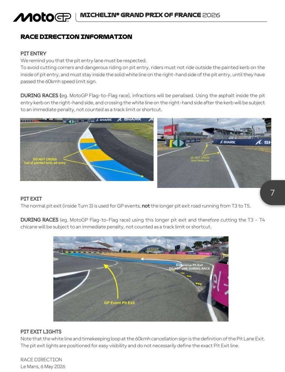 Dirección de Carrera, Le Mans