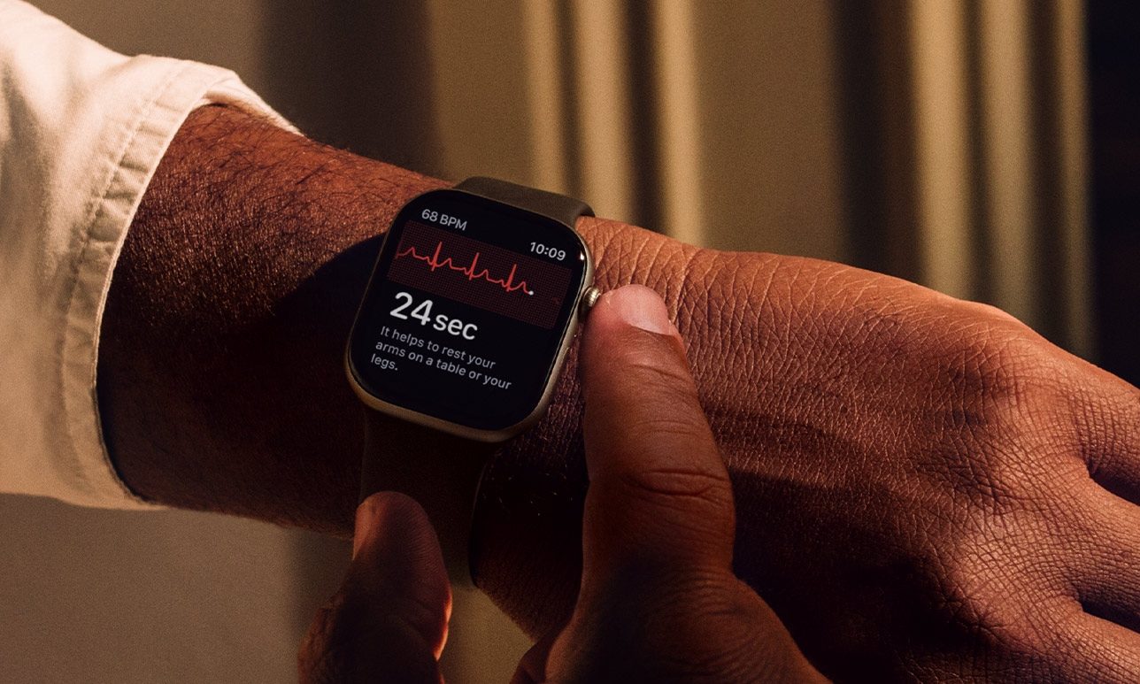 doing ECG on apple Watch