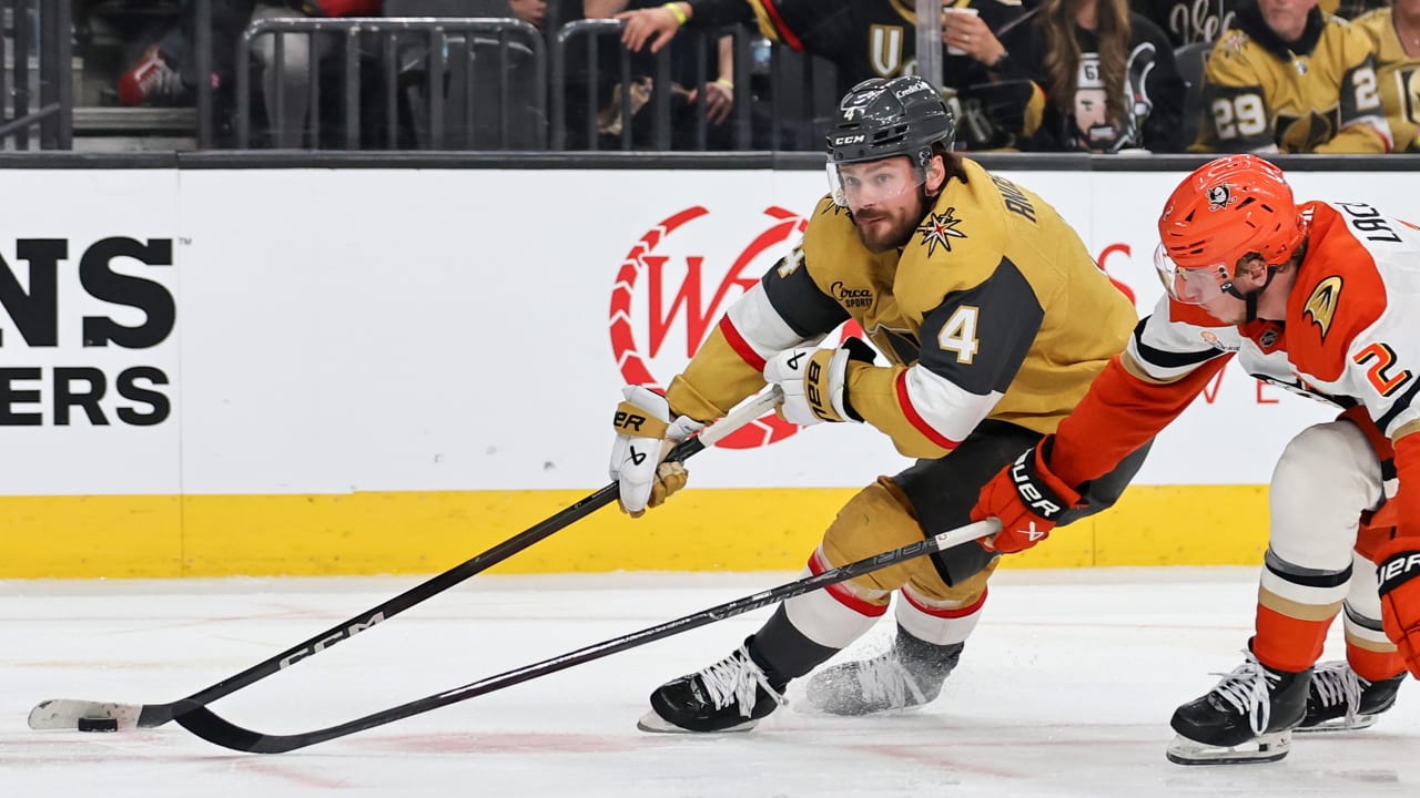 Andersson hit 'reset button' to help Golden Knights to West Final