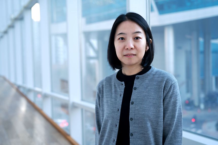 Hyun-jung Baek at the CJ ENM headquarters in Seoul, South Korea, on January 27, 2026.