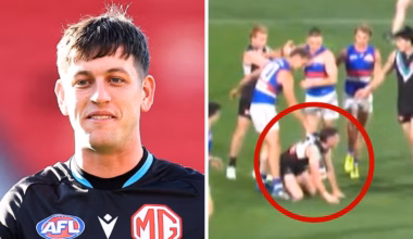 AFL 2026: Zak Butters cleared over late tackle against Western Bulldogs that sparked fury