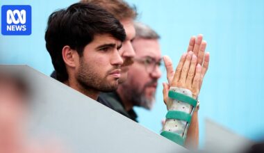 Carlos Alcaraz rules himself out of Wimbledon, entire grass-court swing, with wrist injury