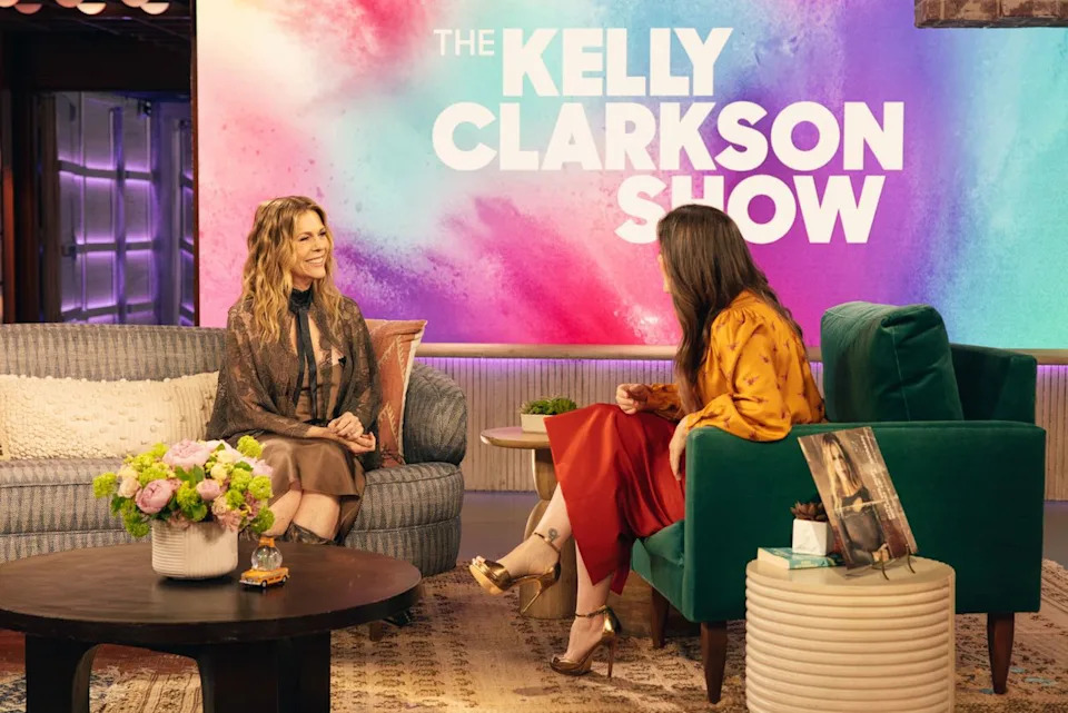 Rita Wilson and Kelly Clarkson on 'The Kelly Clarkson Show.'Credit: Getty Images