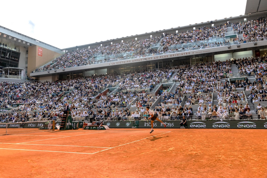 General view of Court Philippe-Chatrier