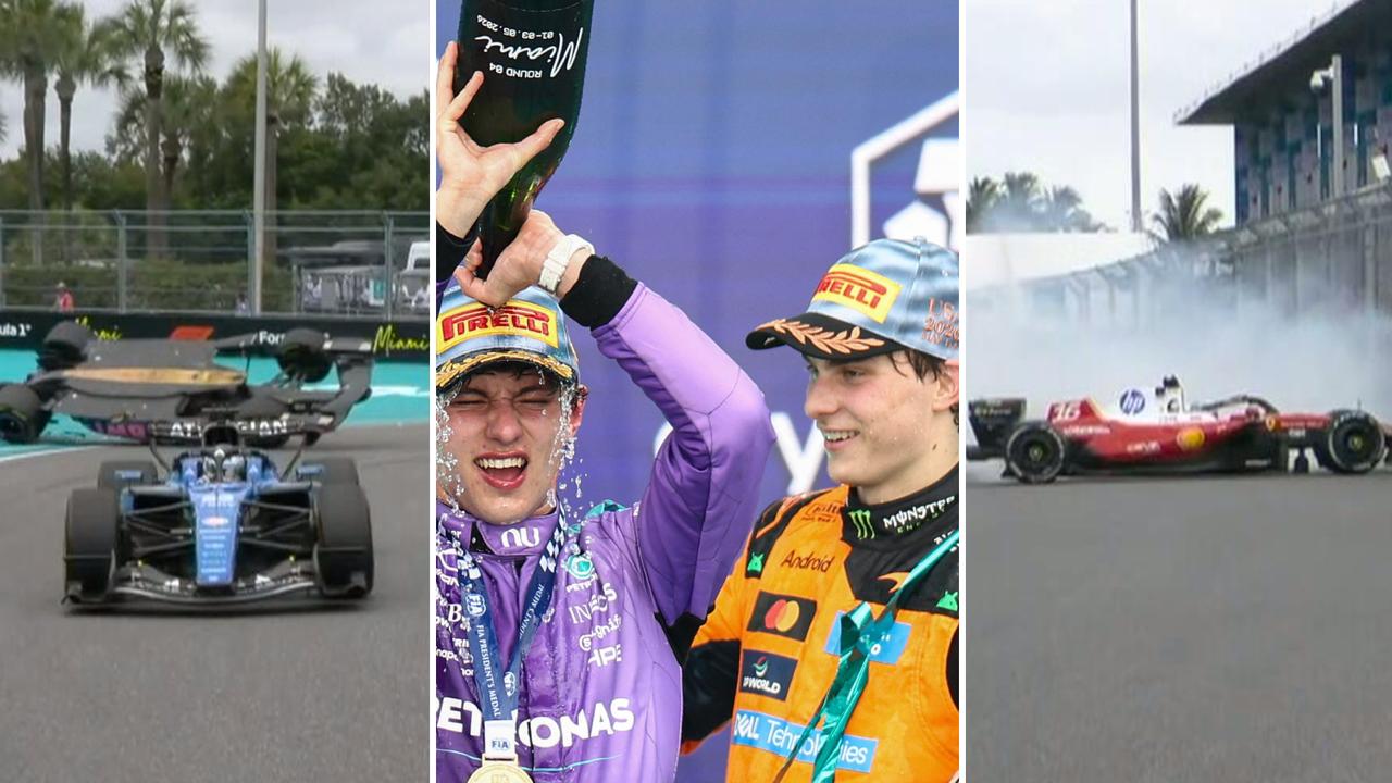 Kimi Antonelli wins as Oscar Piastri takes podium, points, video, highlights