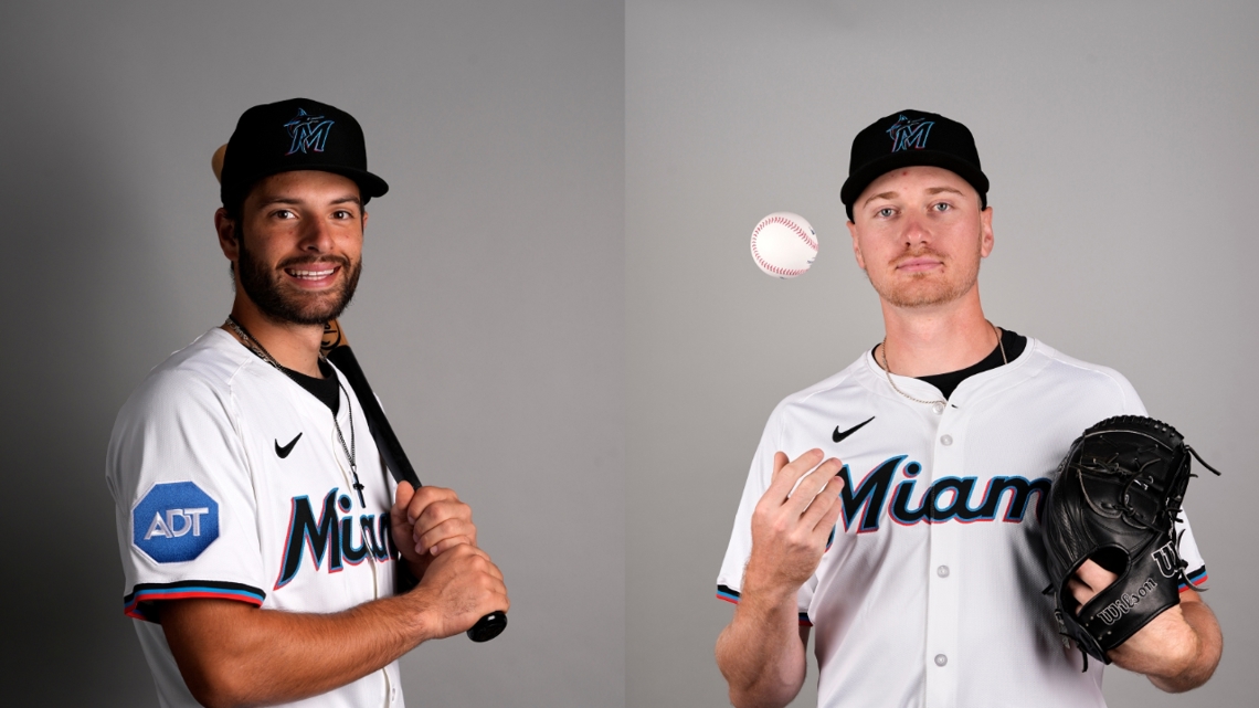Key member of Jumbo Shrimp's 2025 championship team, reliever make MLB debuts in back-to-back days