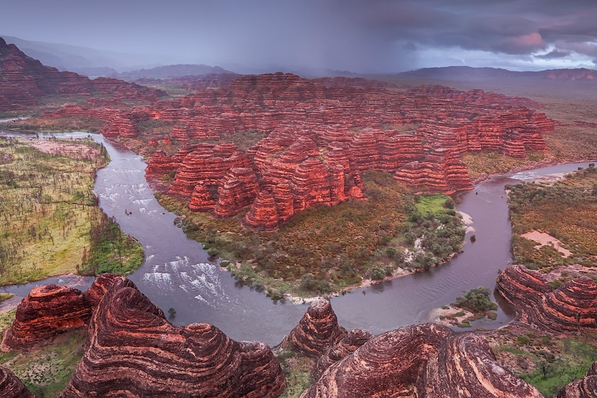 A Kimberley landscape photo taken by a drone