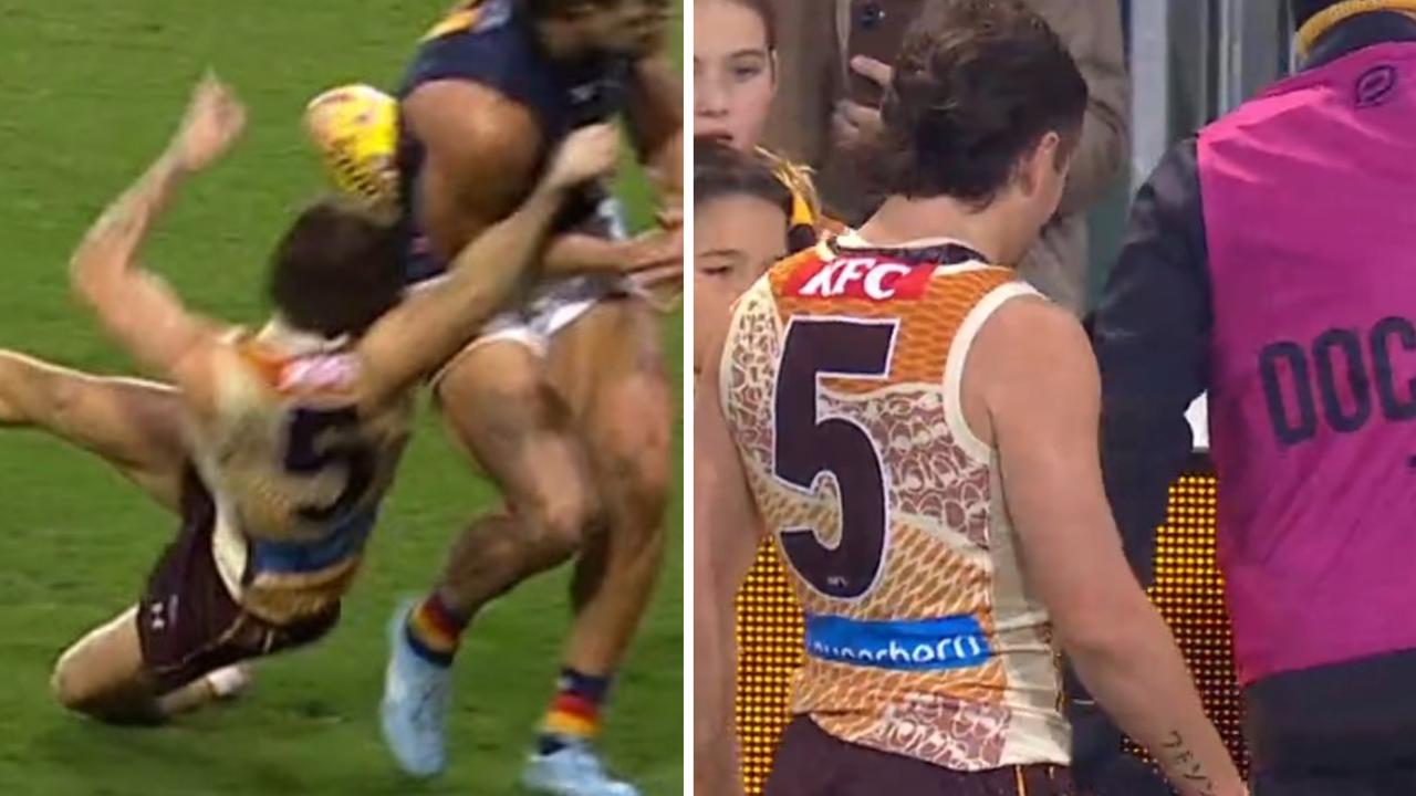 ‘Don’t know how I passed it’: AFL reacts to Hawk’s 4-min delay as ‘thorough check’ questioned