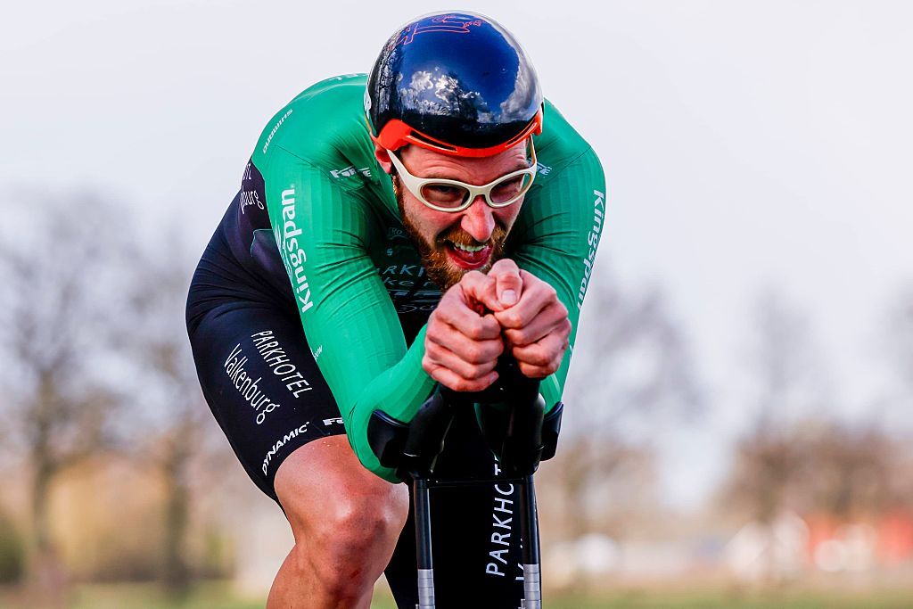 Jan Willem van Schip on a TT bike