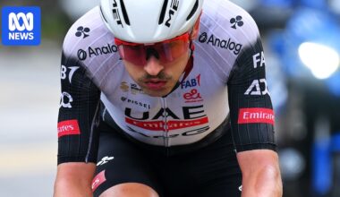 Jay Vine escapes serious injury after horrifying crash on stage two of Giro d'Italia 2026