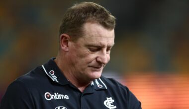 Michael Voss quits as Carlton Blues coach, latest news, who will replace him, interim coacjh