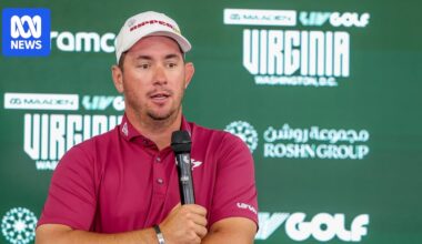 Lucas Herbert extends lead at LIV Virginia to be on cusp of maiden league victory