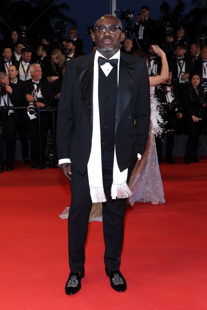 Edward Enninful attends the "Paper Tiger" screening during the  Cannes Film Festival