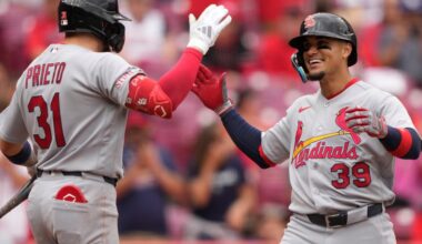Torres shines in MLB debut as Cardinals split doubleheader with Reds