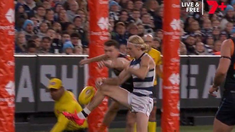 AFL 2026: The Ollie Dempsey no goal, how a “howler” was allowed to stand, and what Geelong Cats coach Chris Scott said about the ARC system