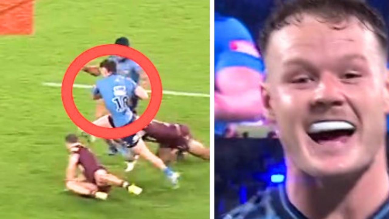 Ethan Strange performance rocks footy world in incredible State of Origin debut as NSW Blues beat Queensland Maroons