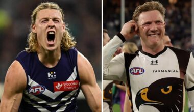 AFL results 2026, Fremantle Dockers defeat Hawthorn Hawks, Round 9