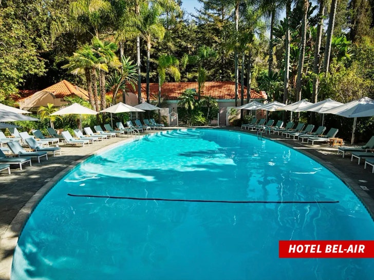 hotel bel air pool air 1