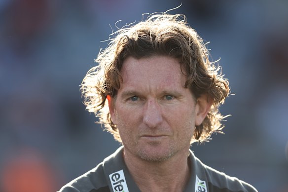 James Hird had a stint at the Giants in 2022. 