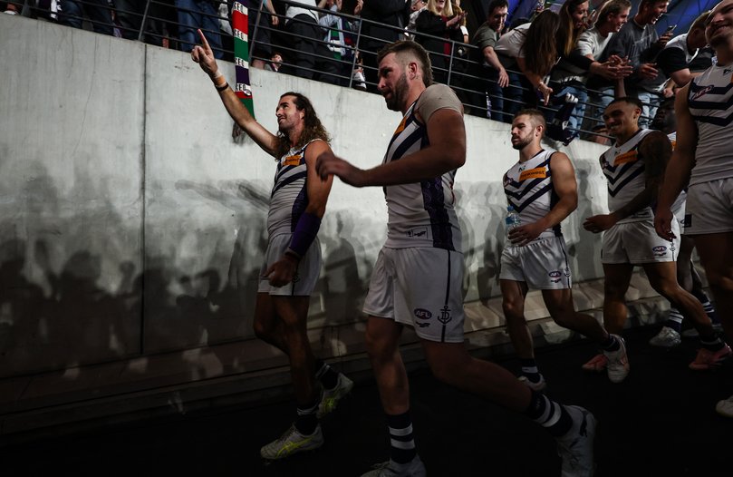 Fremantle’s seven-game win streak is the fourth-longest in club history.