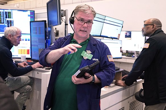 Chip stocks and other AI darlings once again were at the centre of the shaky trading. on Wall Street.