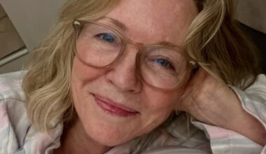 Rebecca Gibney has revealed the private family struggles that prompted her recent social media break, sharing that both her beloved mother and family dog have been battling serious health issues. Picture: Instagram @rebeccagibney