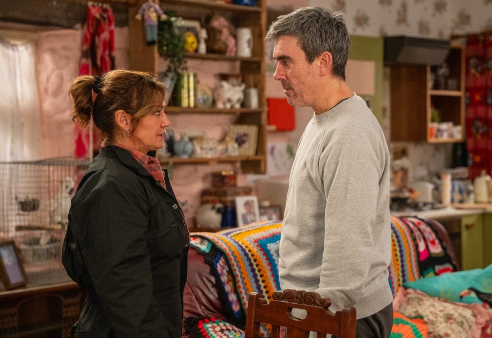 Moira Dingle, Cain Dingle, Emmerdale moira dingle, cain dingle, emmerdale