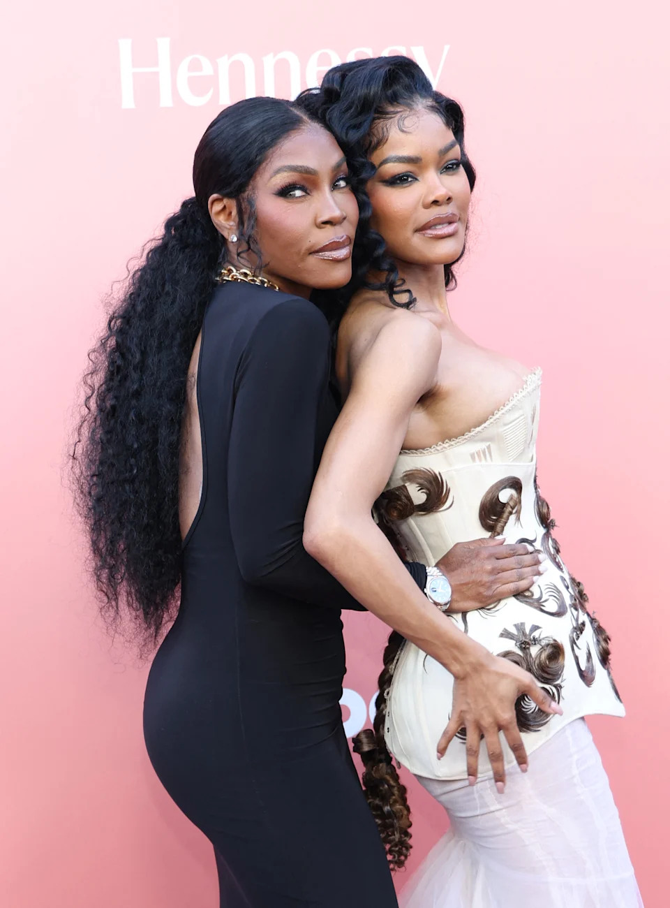 Teyana Taylor brought along her mom, Nikki Taylor.