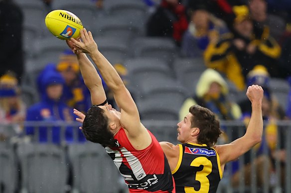 Bombers and Eagles face off in Perth. 
