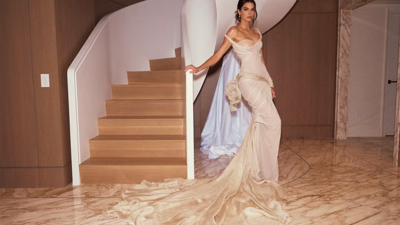 Kendall Jenner just declared (winged) victory on the 2026 Met Gala carpet