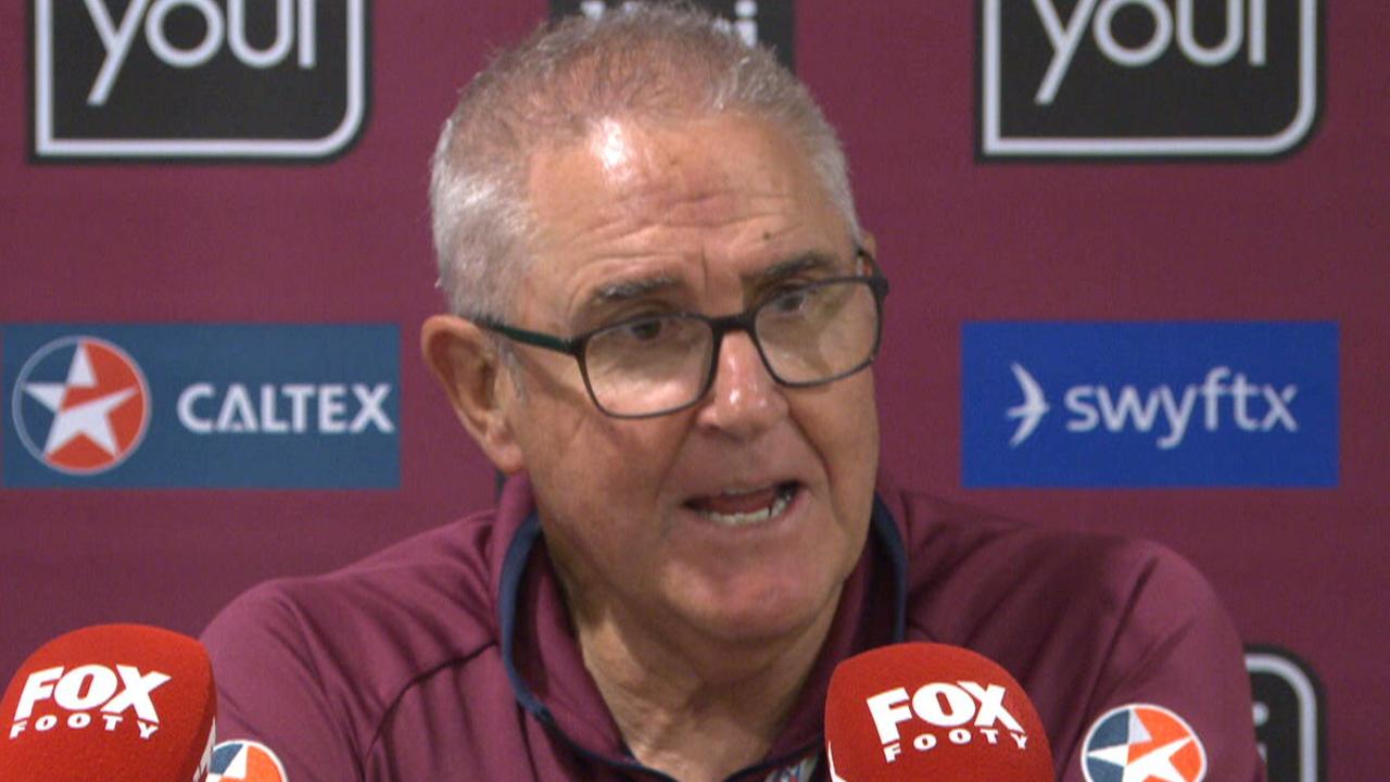 AFL 2026: Chris Fagan press conference, historic score in Brisbane Lions loss to GWS Giants, video