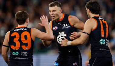 Carlton vs Geelong Cats LIVE: AFL round 12 2026, scores, results, odds, stats and start time from the MCG