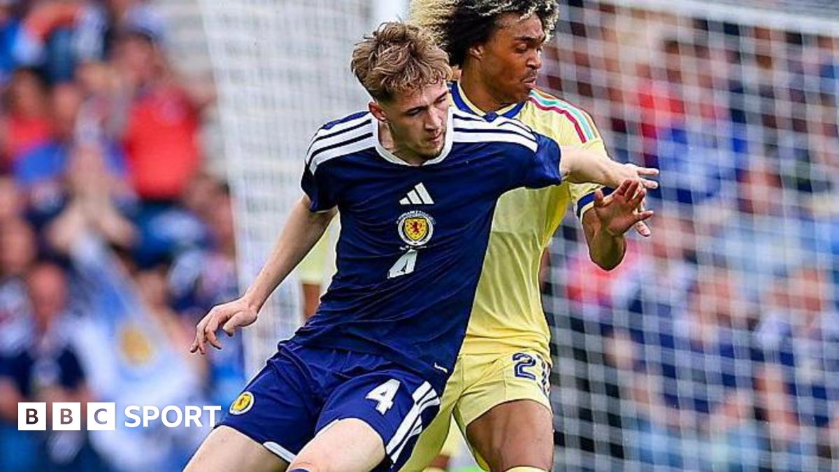 Tyler Fletcher made his Scotland debut in Saturday's friendly win over Curacao
