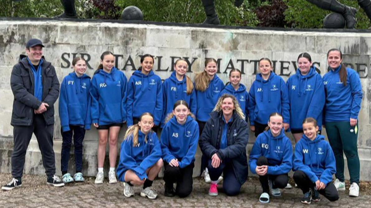 Girls' football team crowned best in the country