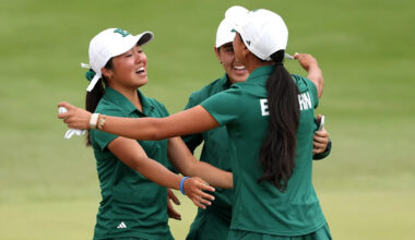 NCAA Women's Golf Championship live updates: Scores, semifinal tee times, highlights