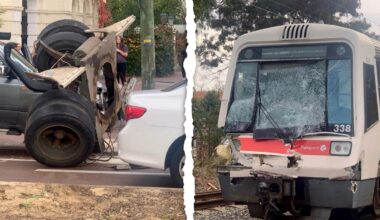 Perth traffic: Serious crash between truck, train closes Meadow Street in Guildford, Midland line affected