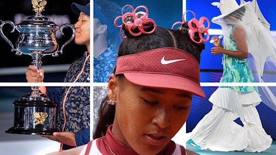 The evolution of Naomi Osaka.