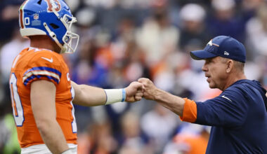 All 32 NFL teams (including the Broncos) ranked by projected win totals