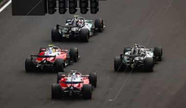 Ferrari, Mercedes, rear view, engine, power unit, 2026 F1