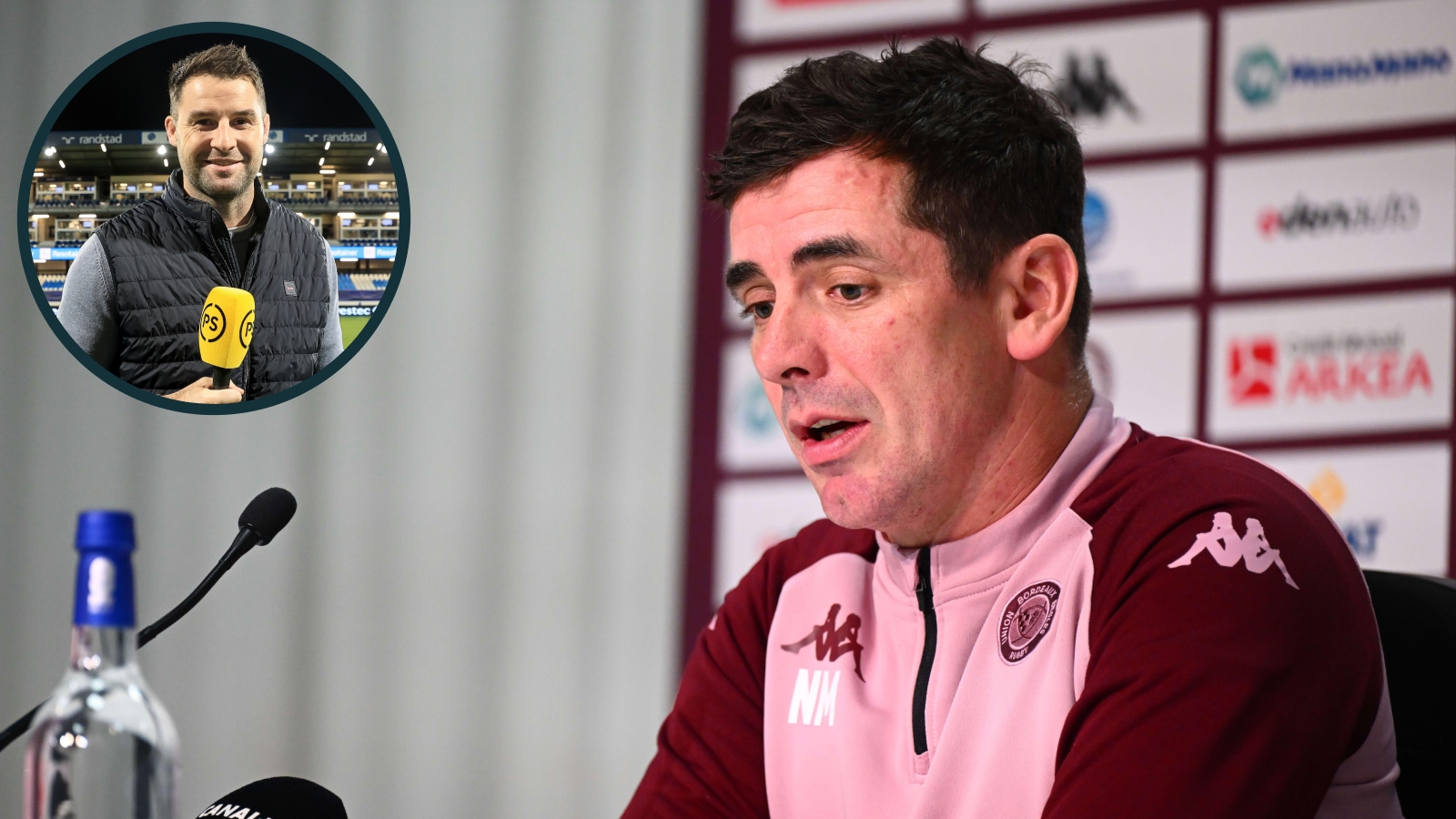 Bordeaux's fate lies in the hands of a former maths teacher who has never played rugby