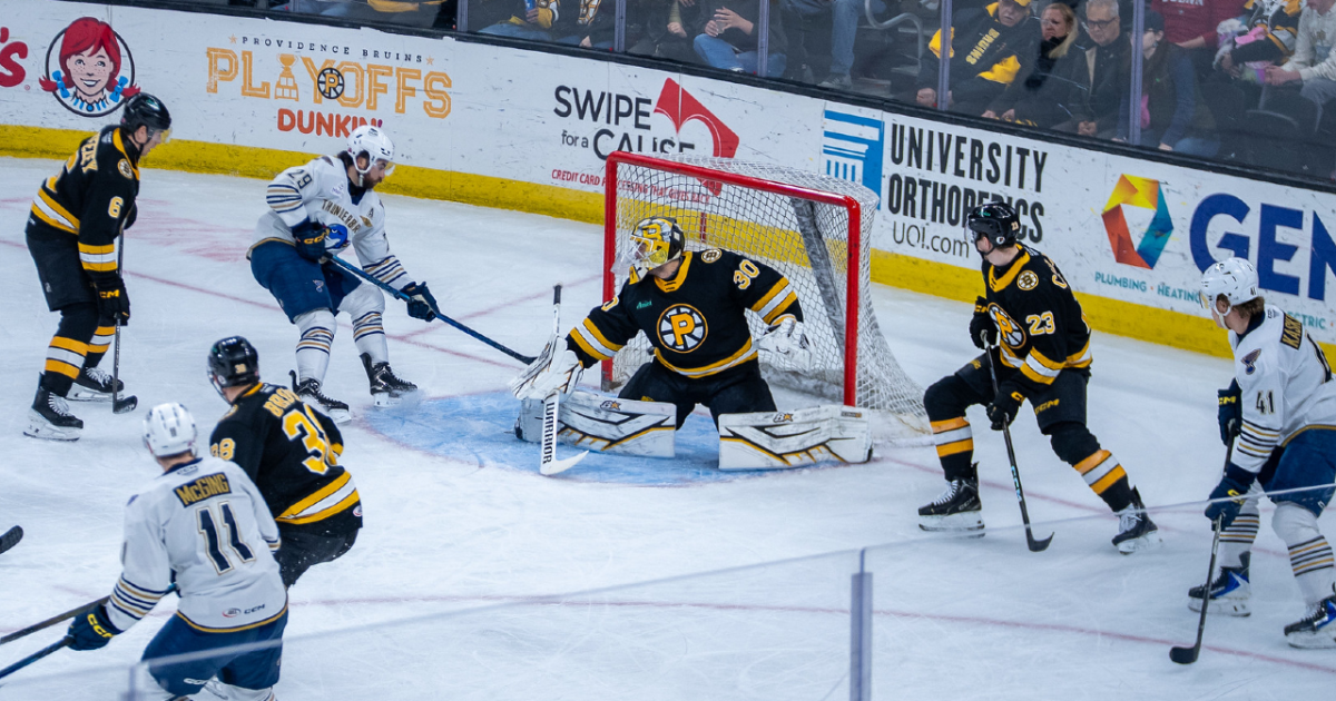 Springfield Thunderbirds | DiPietro Outduels Romanov in 2-1 Bruins…
