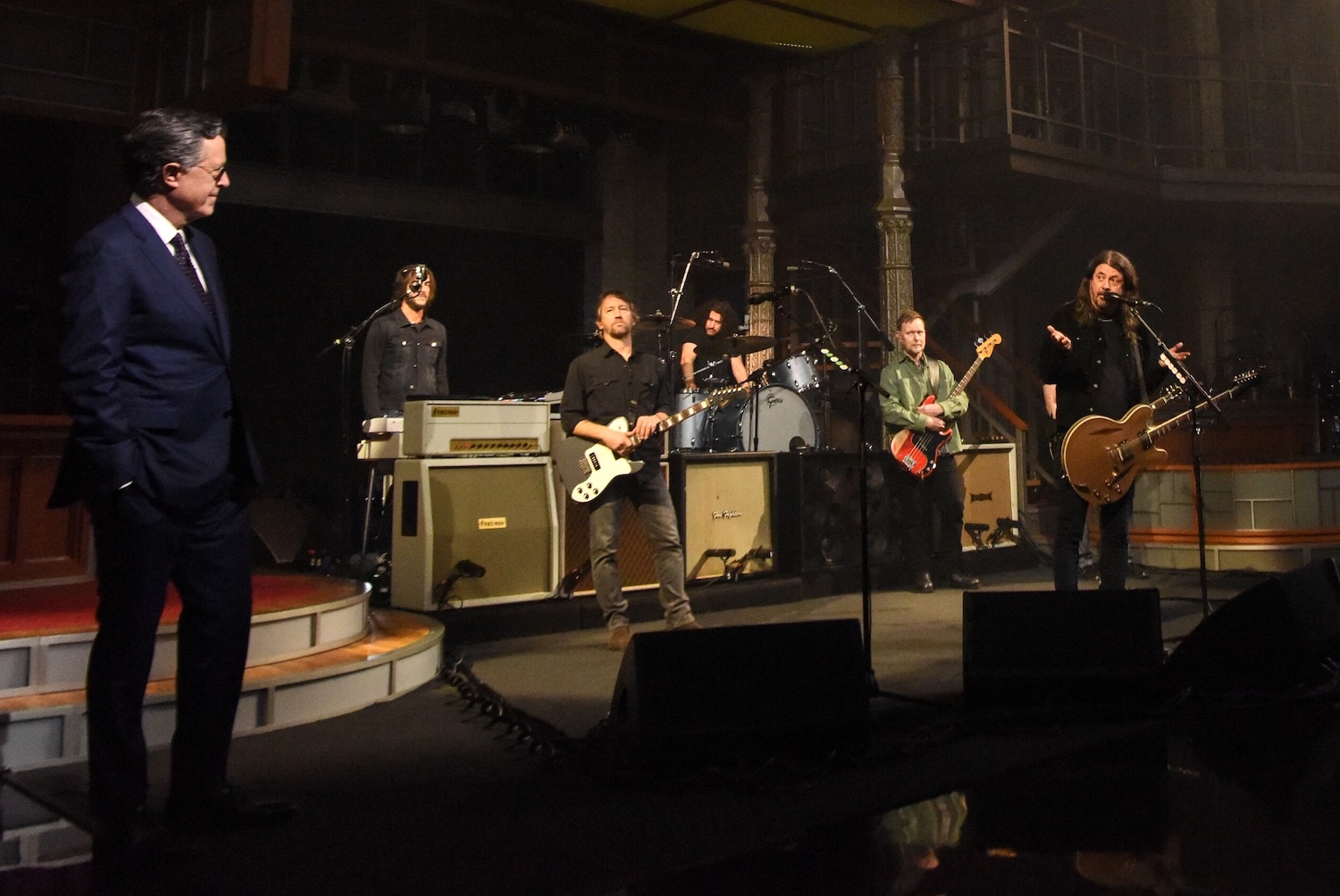 Web-Exclusive Foo Fighters Late Show Performance Is Homage to Letterman