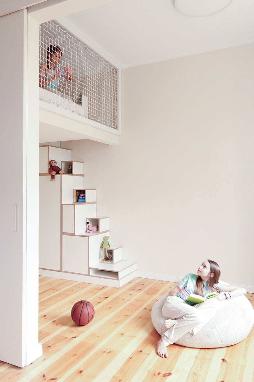 vertical layering reorganizes 1891s berlin house into a modern family home - 5