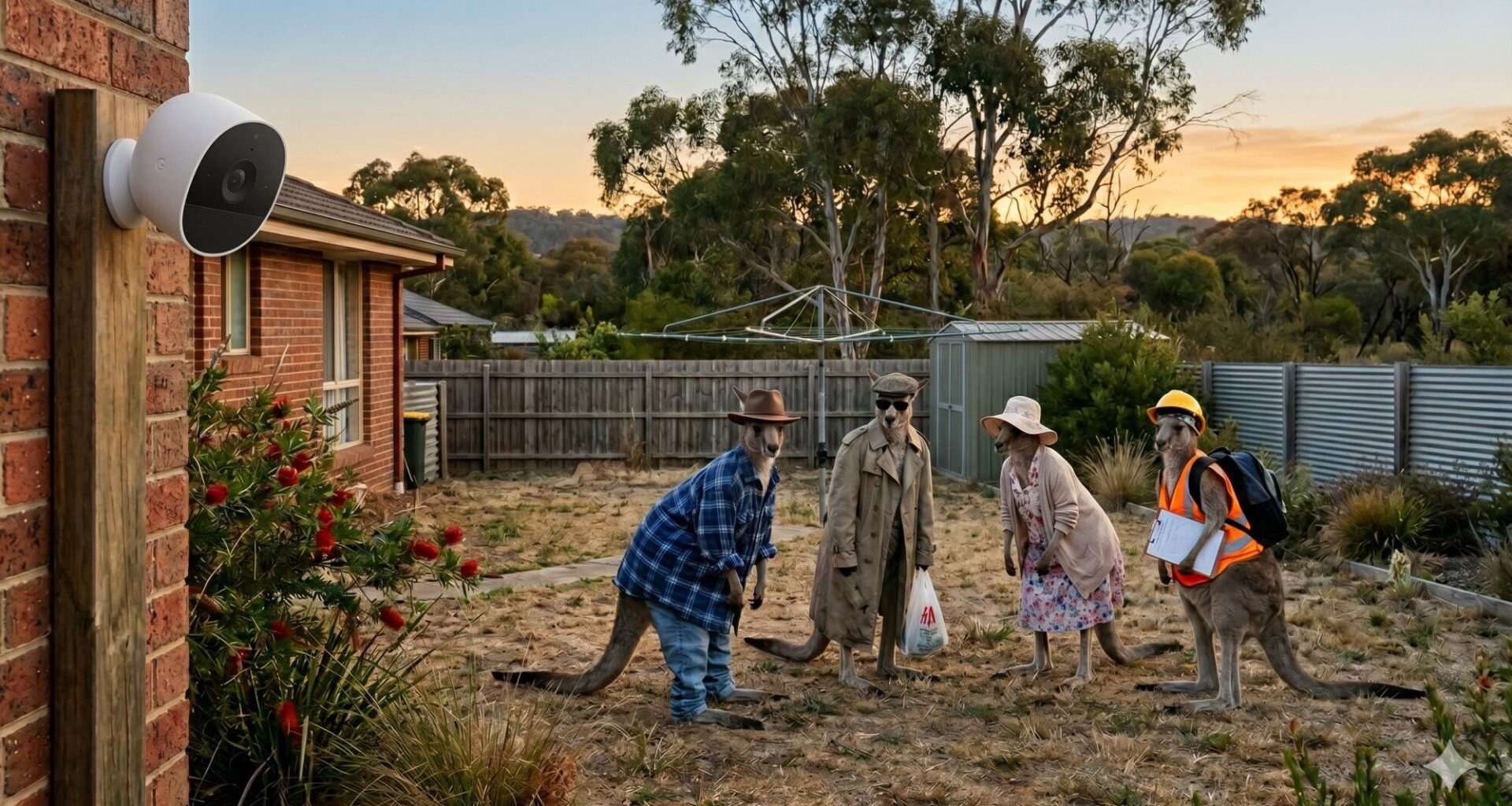 gemini camera kangaroos