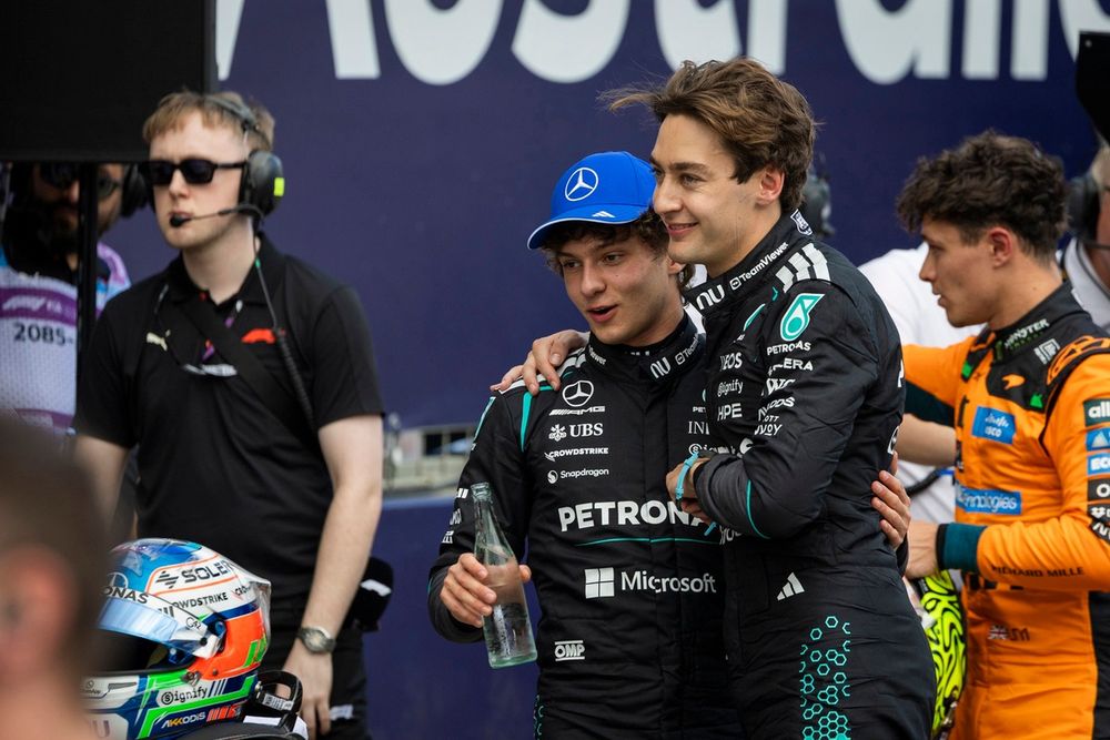 George Russell, Mercedes, Andrea Kimi Antonelli, Mercedes
