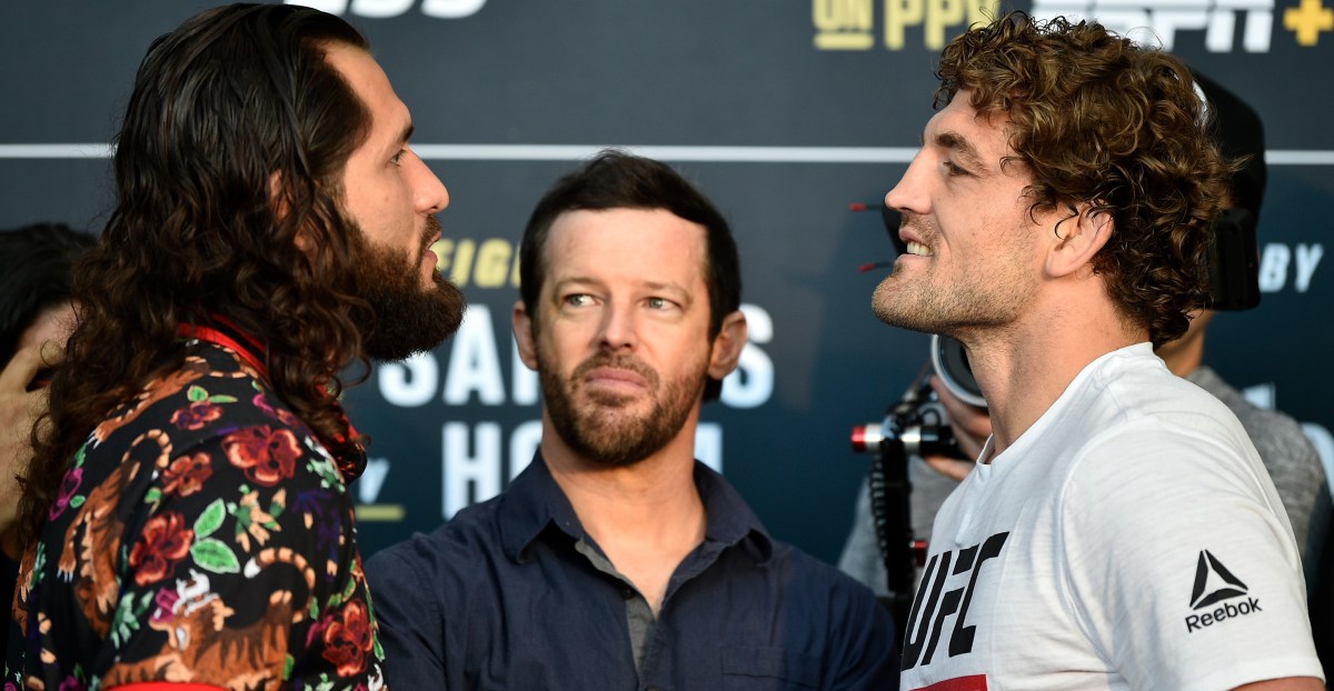Ben Askren explains why he initiated rivalry with Jorge Masvidal in UFC: ‘I had to antagonize the sh*t out of him’