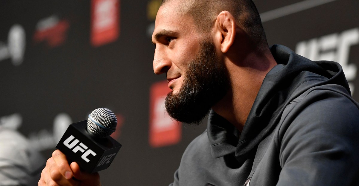 UFC 328 press conference video, LIVE stream | Khamzat vs. Strickland